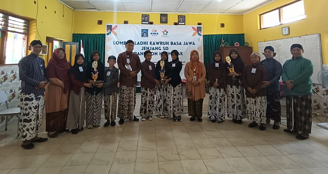 SD Model Sleman Raih Juara 1 Lomba Kawruh Basa Jawa Tingkat Korwil Ngemplak di SDN Koroulon 2