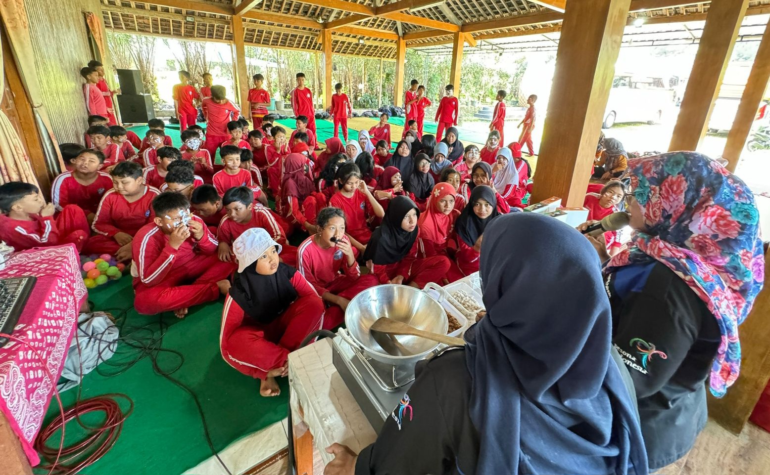 Seru dan Edukatif, Siswa Kelas 5 SD Model Sleman Outing ke Desa Wisata Pulesari