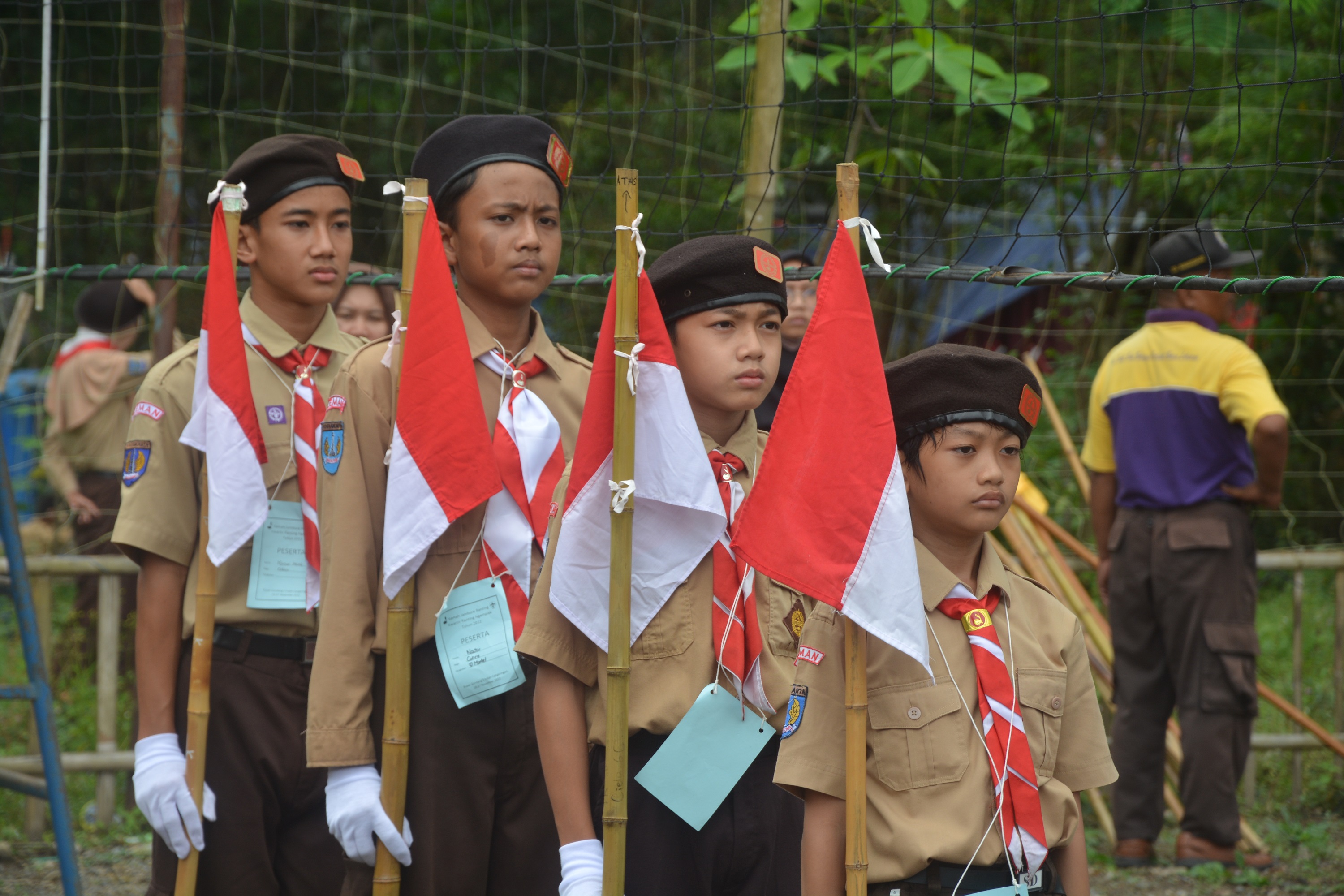 PANGKALAN SD MODEL SLEMAN MENGIKUTI KEMAH PURNA LATIH TAHUN 2022